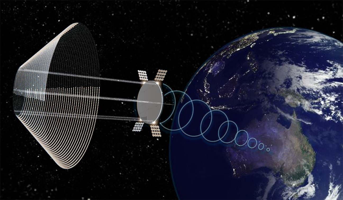 Creating Solar Farms in Space