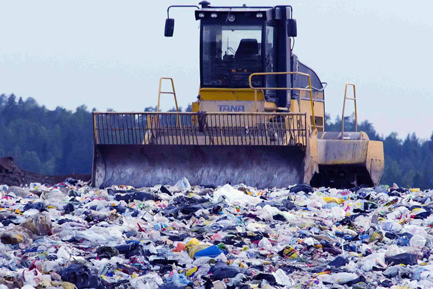 Landfill - does pelleting help?