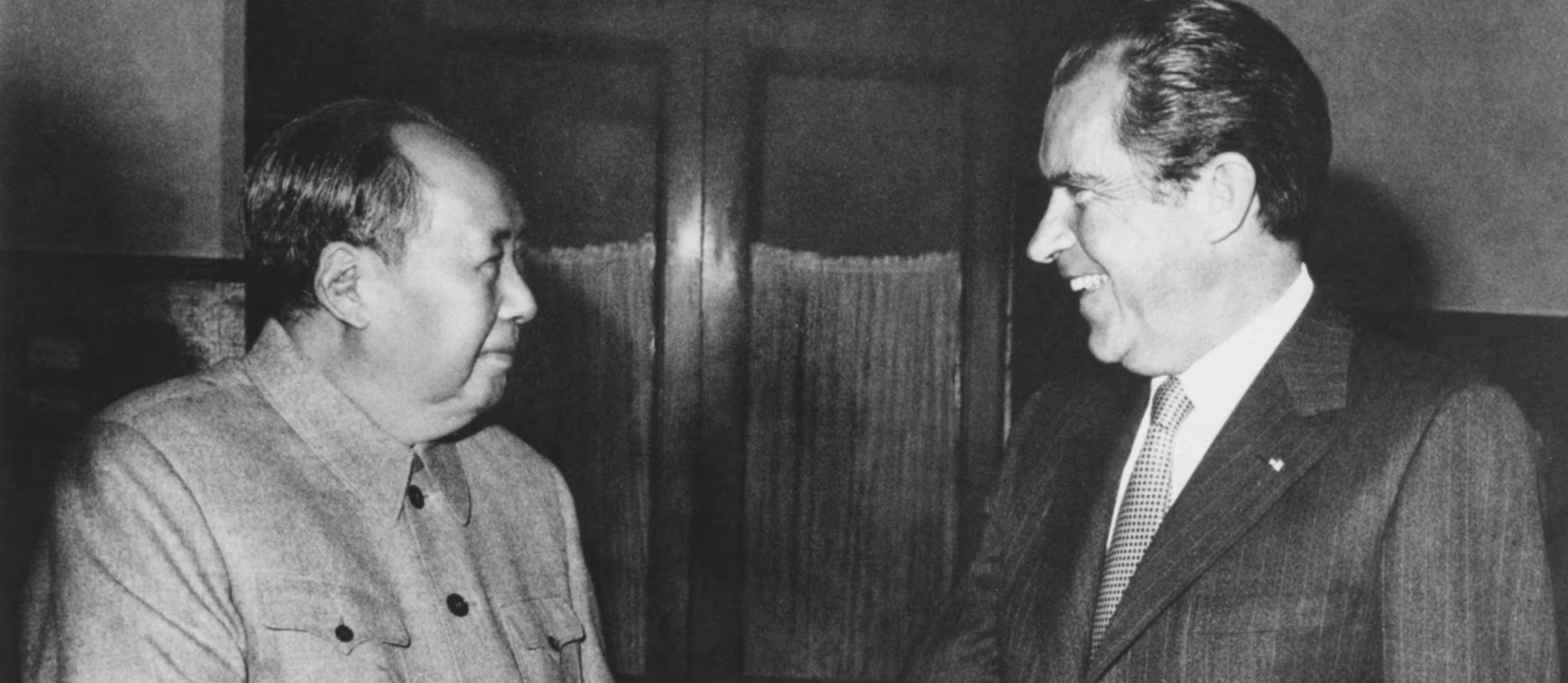 Nixon's US-China Trade Relations Meeting