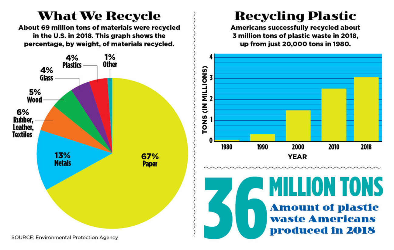 Plastic Recycling Infographic