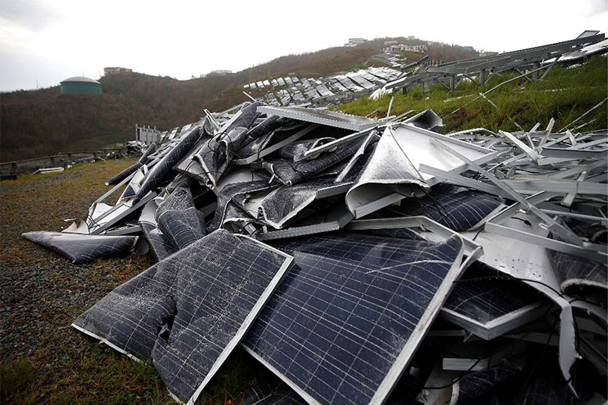 Solar Panel Waste