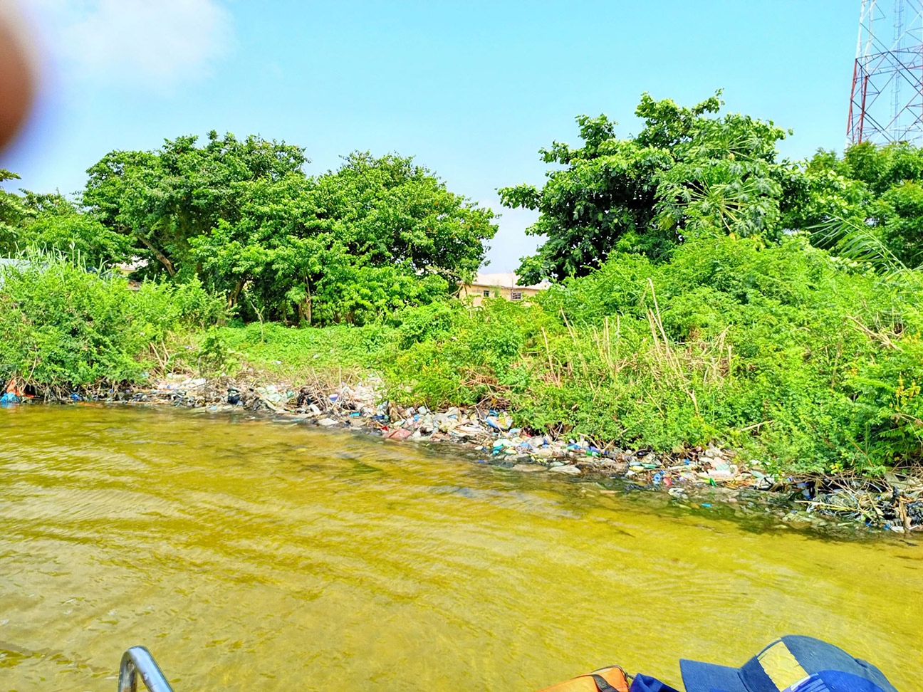 microplastics on the Osun River