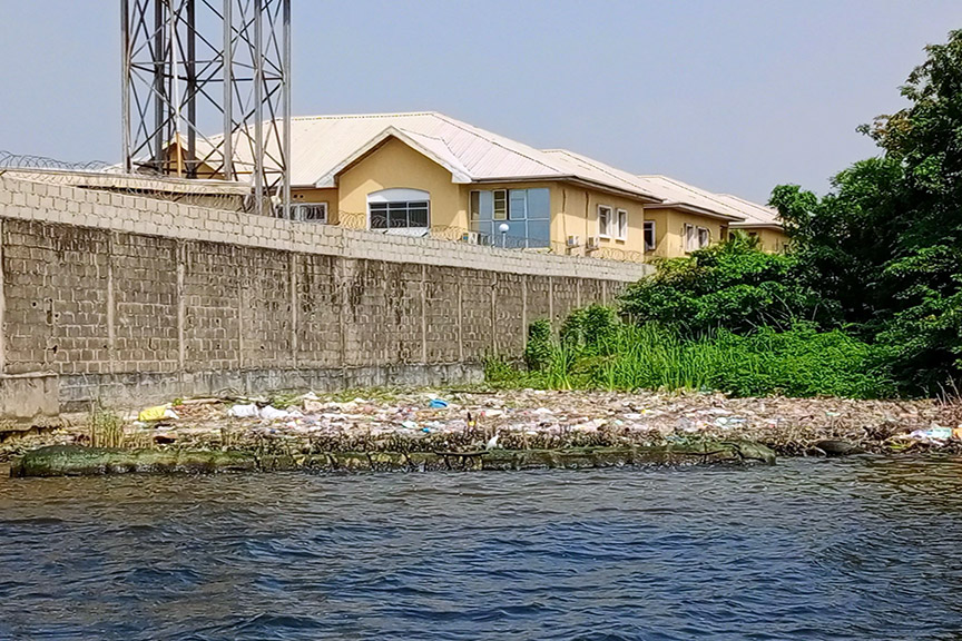 microplastics on the lagoon lagos